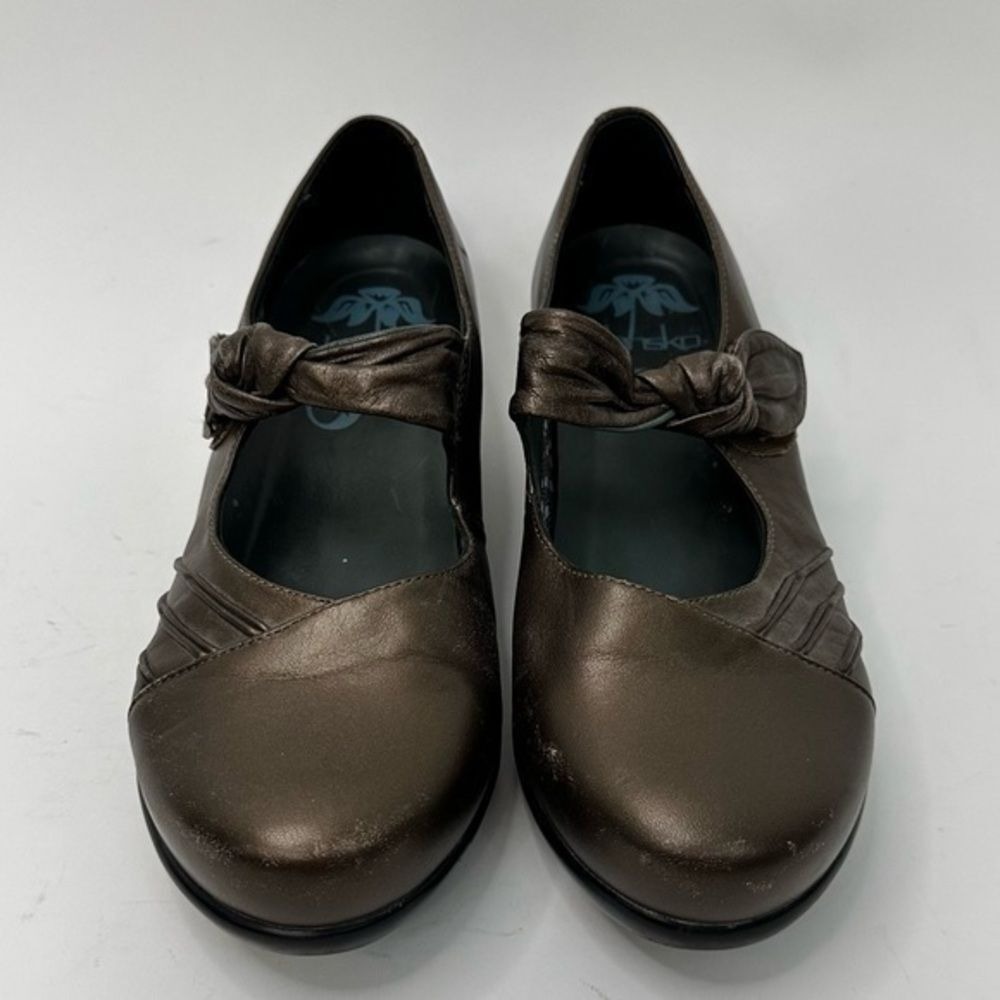 Vintage Dansko Clogs coper/metallic leather‎ size 40 - Picture 4 of 8